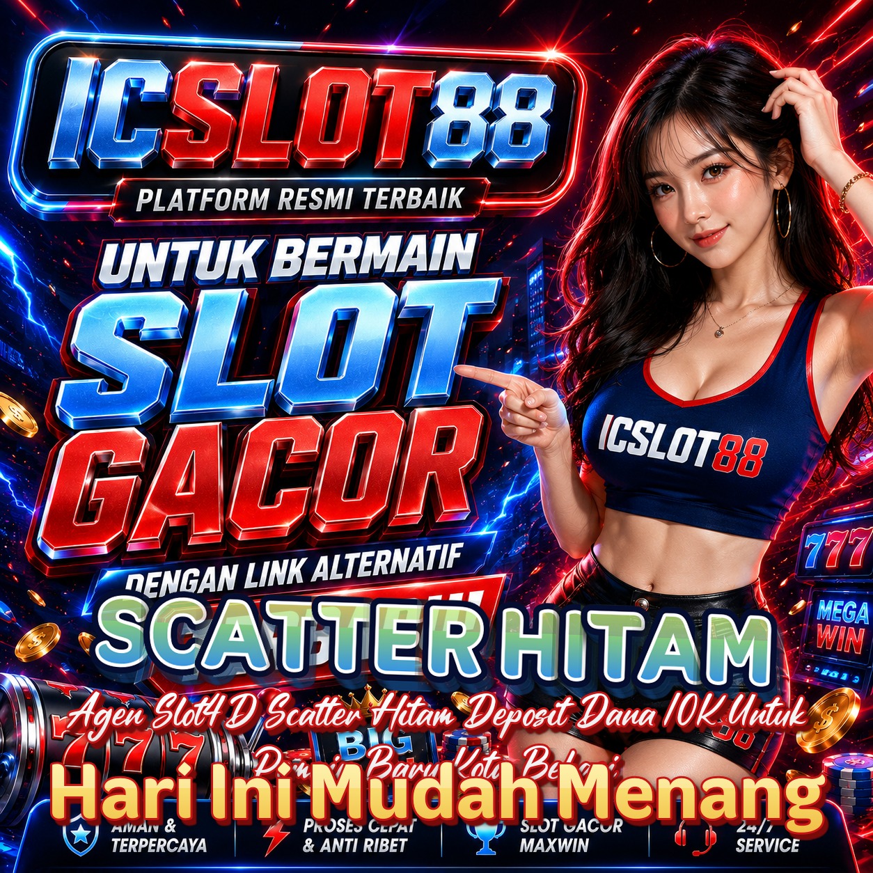 SCATTER HITAM